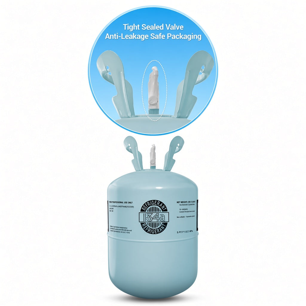 R-134A Refrigerant – 30 lb Factory Sealed Cylinder